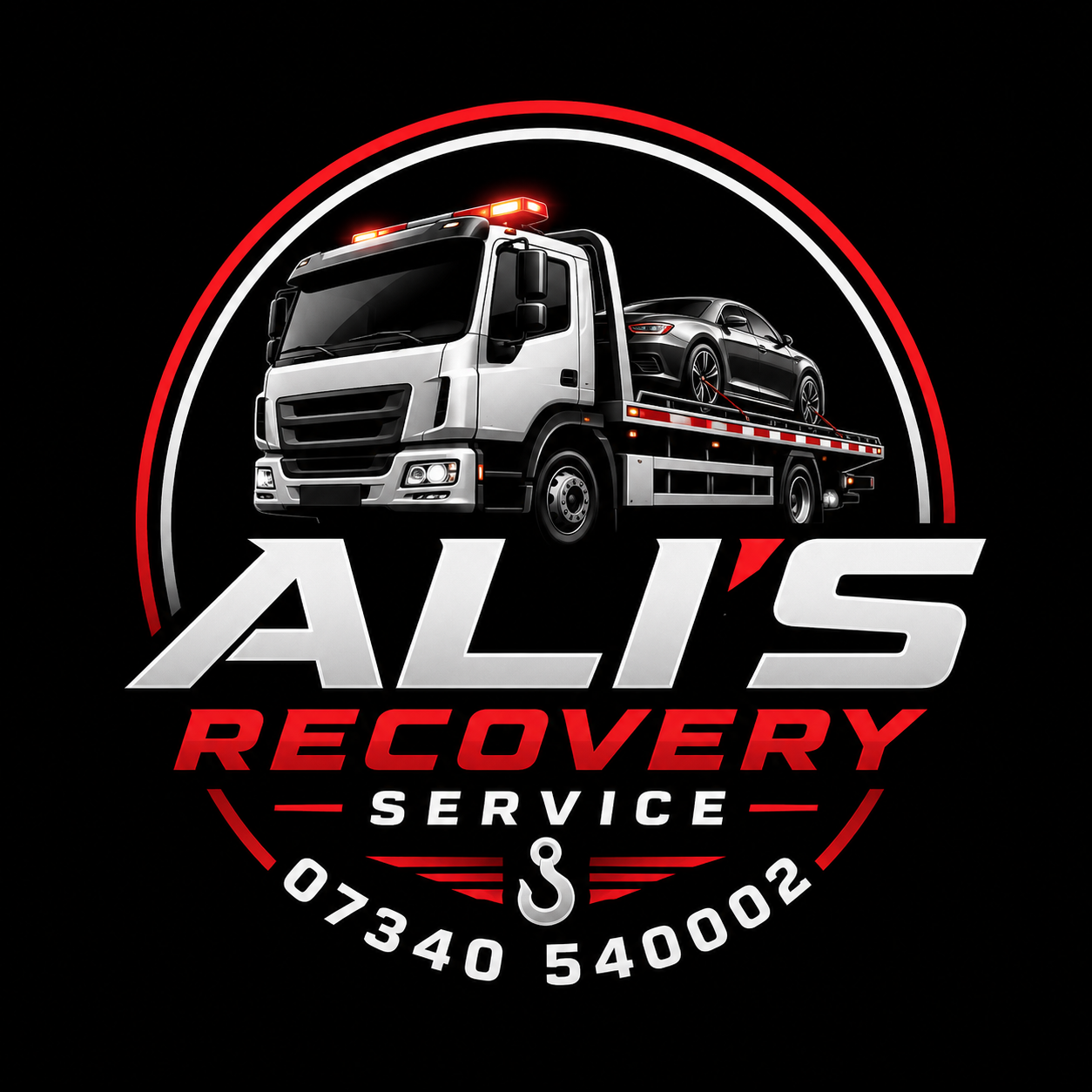 Ali's Recovery Service logo